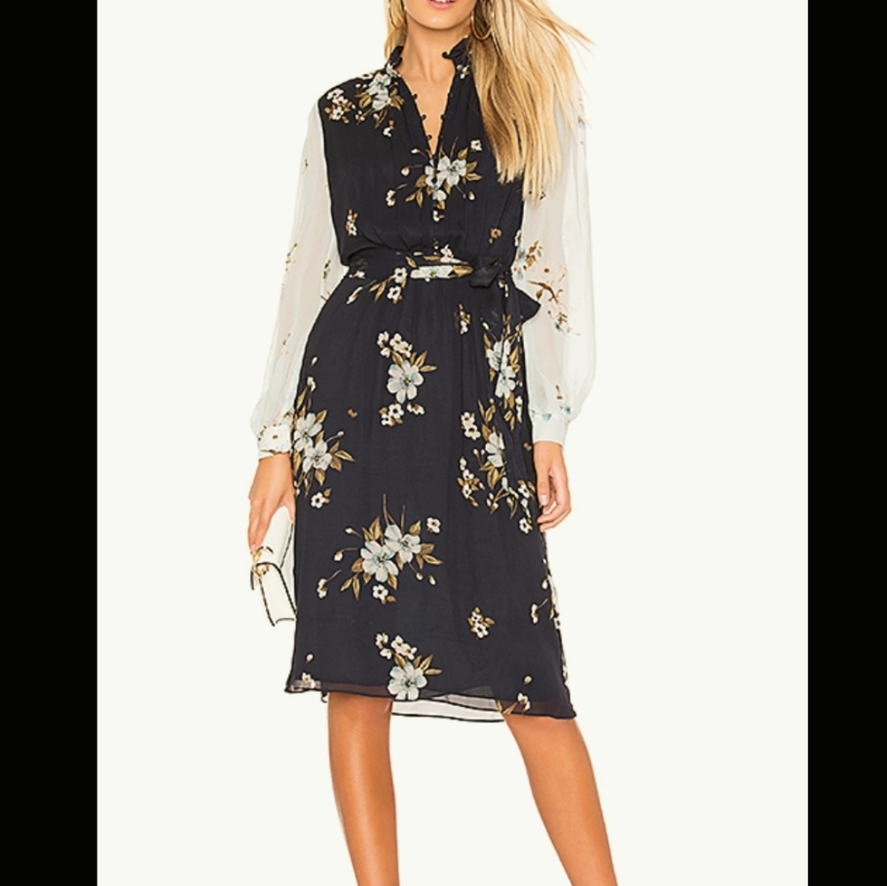Joie abbryana floral dress